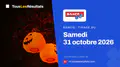 Banco du samedi 31 octobre 2026 : tirage à 18:35 et résultats