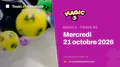 Magic 3 du mercredi 21 octobre 2026 : tirage à 18:35 et résultats