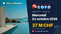 Swiss Loto du mercredi 21 octobre 2026 : 37 M CHF en jeu, tirage à 19:05