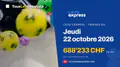 Loto Express du jeudi 22 octobre 2026 : les tirages de la journée