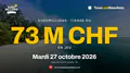 EuroMillions : 73 millions de francs en jeu ce mardi après six tirages à vide