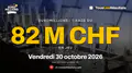 EuroMillions : 82 millions de francs en jeu ce vendredi 30 octobre